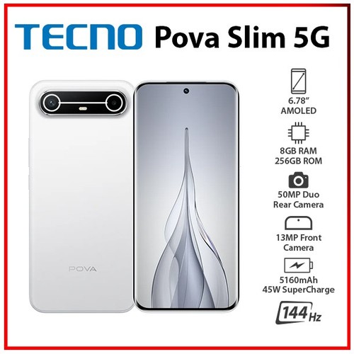 New tecno pova slim - tecno,